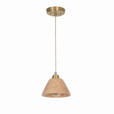 Elegancka Lampa Sufitowa Nila Mosiądz S Szer. 17cm 9