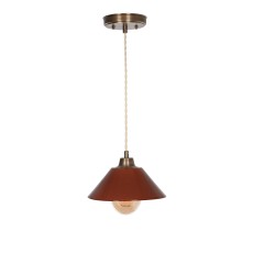 Elegancka Lampa Sufitowa Nila Mosiądz Carmine M Szer. 21cm
