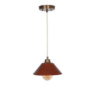 Elegancka Lampa Sufitowa Nila Mosiądz Carmine M Szer. 21cm 2