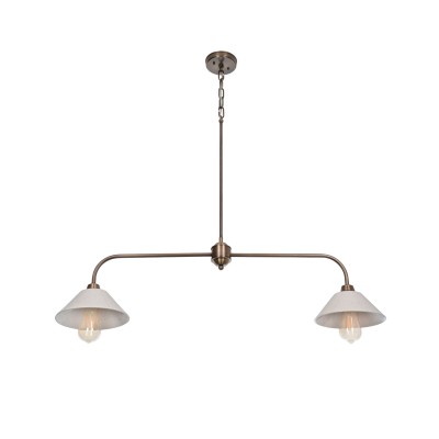 Stylowa Lampa Sufitowa Sorena Mosiądz Szer. 115cm 2