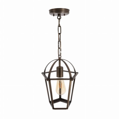 Efektowna Lampa Sufitowa Canton Mosiądz  4