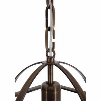 Efektowna Lampa Sufitowa Canton Mosiądz  5