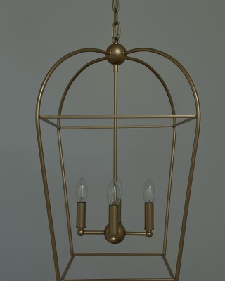 Efektowna Lampa Sufitowa Clue Złota 3