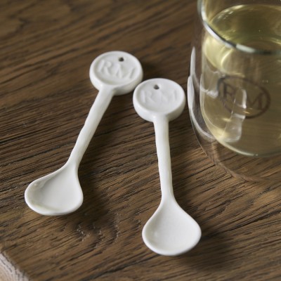 Łyżeczki Białe Portofino 2 Sztuki Riviera Maison 3