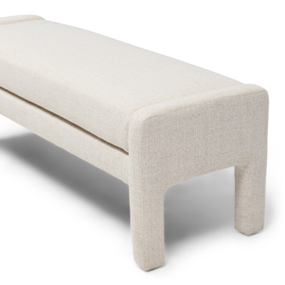 Puf Ławka Avalon Antique White Riviera Maison  5