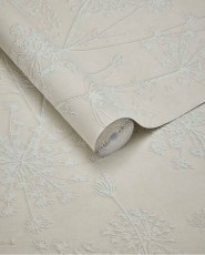 Tapeta Kwiaty Kopru Jasnobeżowa Riviera Maison