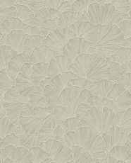 Tapeta Liście Ginkgo Oliwkowa Riviera Maison