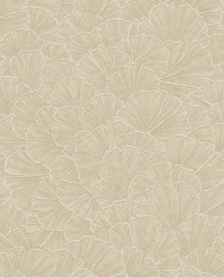 Tapeta Liście Ginkgo Jasnobeżowa Riviera Maison 2