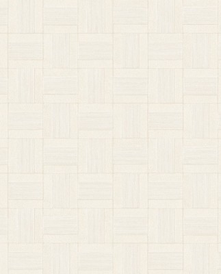 Tapeta Geometryczna Kremowo-Beżowa Riviera Maison 2