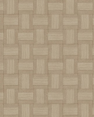 Tapeta Geometryczna Ciemnobeżowa Riviera Maison 2