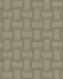 Tapeta Geometryczna Oliwkowa Riviera Maison