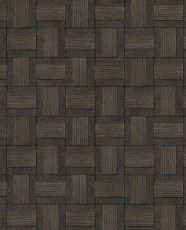 Tapeta Geometryczna Brązowa Riviera Maison