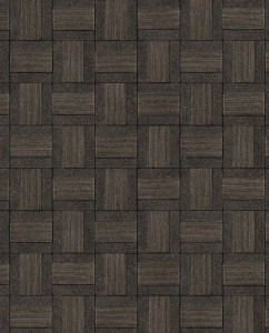 Tapeta Geometryczna Brązowa Riviera Maison