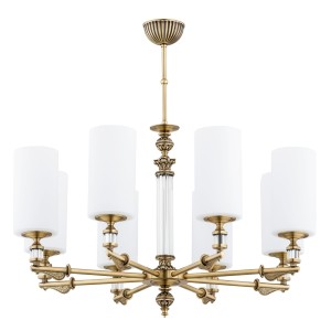 Lampa Sufitowa Merano Klosz I Różne Kolory 69x69x70cm