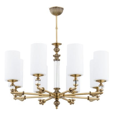 Lampa Sufitowa Merano Klosz I Różne Kolory 69x69x70cm