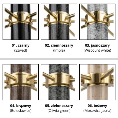 Kinkiet Como I Różne Kolory 12x12x20cm 3