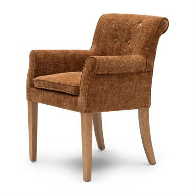 Krzesło do Jadalni La Scala Maroon Brown Riviera Maison 3