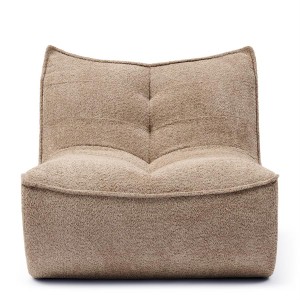 Komfortowy  Fotel Accent Soft Walnut Riviera Maison