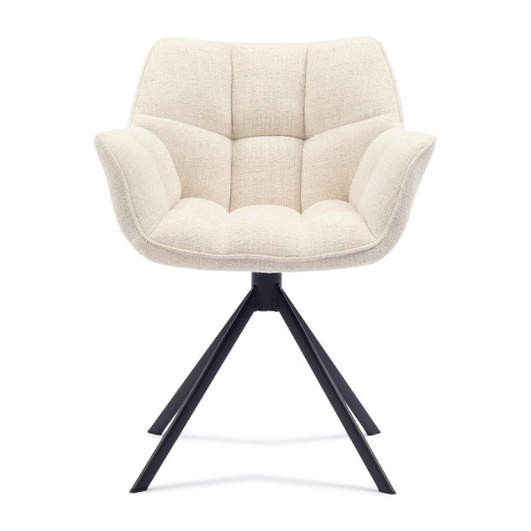 Krzesło Obrotowe Carnaby Antique White Riviera Maison