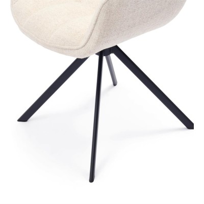 Krzesło Obrotowe Carnaby Antique White Riviera Maison 5
