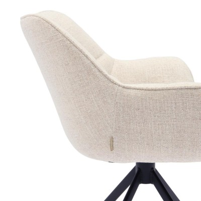Krzesło Obrotowe Carnaby Antique White Riviera Maison 7