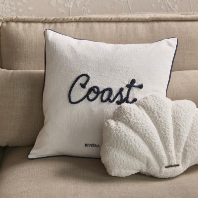 Poduszka Dekoracyjna Coastal Chic Biała 50x50cm Riviera Maison 4