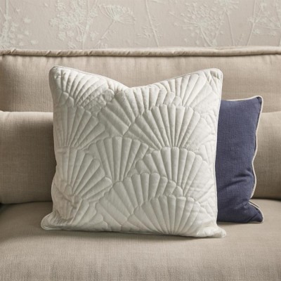 Poduszka Dekoracyjna Shell Cove Biała 50x50cm Riviera Maison 4