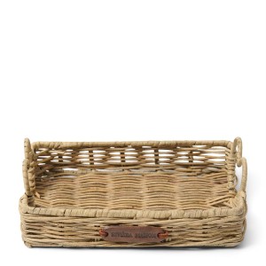 Rattanowa Tacka Happy Heart Riviera Maison