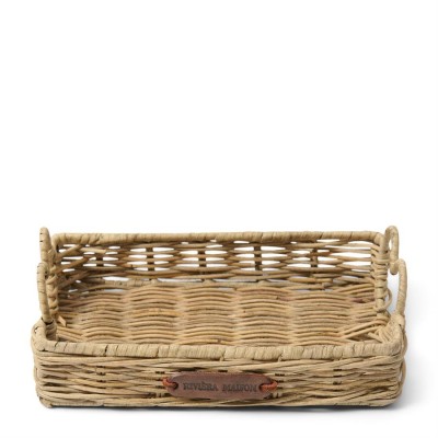 Rattanowa Tacka Happy Heart Riviera Maison