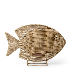 Dekoracja Rattanowa Isola Fish Statue Riviera Maison