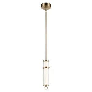 Nowoczesna Lampa Wisząca Riven I Szampański Brąz