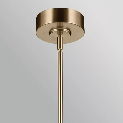 Nowoczesna Lampa Wisząca Riven I Szampański Brąz 3