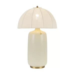 Stylowa Lampa Stołowa Crosby Szczotkowane Złoto