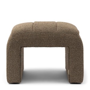Puf Brera Boucle Classic Brown Riviera Maison