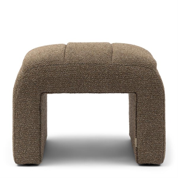 Puf Brera Boucle Classic Brown Riviera Maison