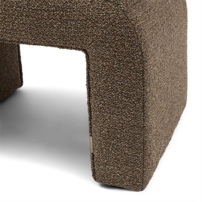 Puf Brera Boucle Classic Brown Riviera Maison 3