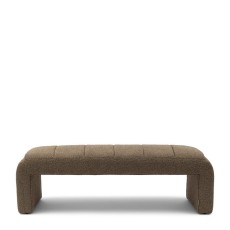 Puf Ławka Brera Boucle Classic Brown Riviera Maison