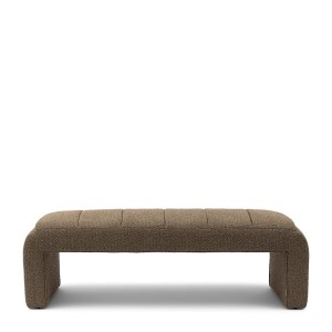 Puf Ławka Brera Boucle Classic Brown Riviera Maison