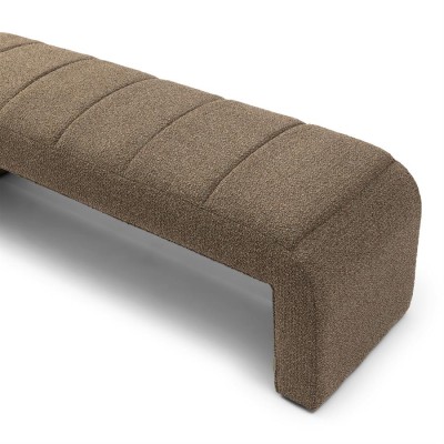 Puf Ławka Brera Boucle Classic Brown Riviera Maison 4