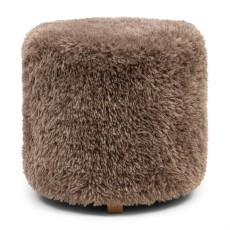 Puf Bowery Raccoon Taupe Riviera Maison
