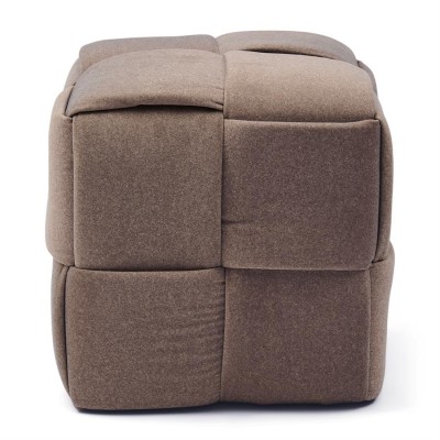 Puf Qbic Truffle Riviera Maison