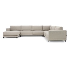 Komfortowa i Funkcjonalna Sofa Narożna Lewostronna Harvey  260x380x160x83cm - Opcje Wyboru Tkaniny