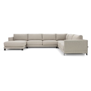 Komfortowa i Funkcjonalna Sofa Narożna Lewostronna Harvey  260x380x160x83cm - Sofa Personalizowana