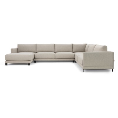 Komfortowa i Funkcjonalna Sofa Narożna Lewostronna Harvey  260x380x160x83cm - Opcje Wyboru Tkaniny