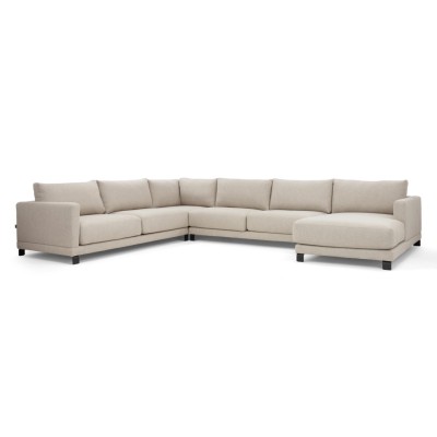 Komfortowa i Funkcjonalna Sofa Narożna Prawostronna Harvey  260x380x160x83cm - Opcje Wyboru Tkaniny 5