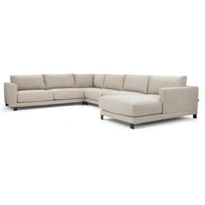 Komfortowa i Funkcjonalna Sofa Narożna Prawostronna Harvey  260x380x160x83cm - Opcje Wyboru Tkaniny 6