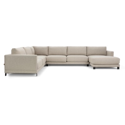 Komfortowa i Funkcjonalna Sofa Narożna Prawostronna Harvey  260x380x160x83cm - Opcje Wyboru Tkaniny