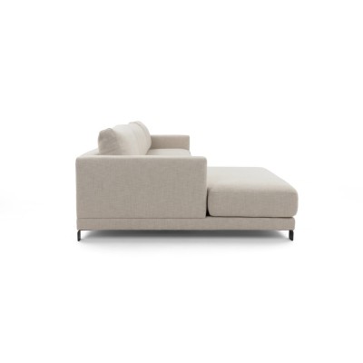 Komfortowa Sofa Narożna Lewostronna Harvey  160x320x83cm - Opcje Wyboru Tkaniny 7