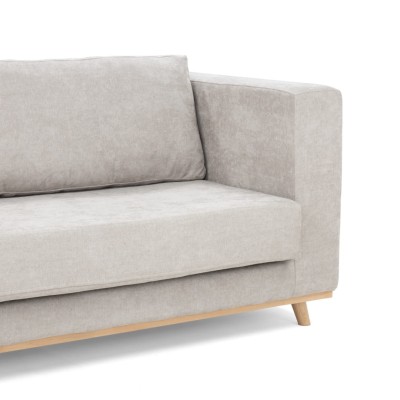 Stylowa Rozkładana Sofa Dorello 232x100x86cm - Opcje Wyboru Tkaniny 5