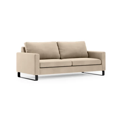 Komfortowa Trzyosobowa Sofa Edmonto 210x94x86cm - Opcje Wyboru Tkaniny 6